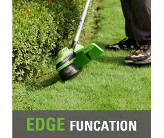 Greenworks 24 Volt trimmer en kantensnijder GD24X2LT Greenworks 24 Volt trimmer en kantensnijder GD24X2LT