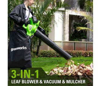 Greenworks 24+24 volt bladblazer GD24X2BV Greenworks 24+24 volt bladblazer GD24X2BV