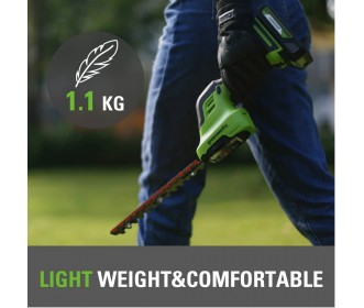 Greenworks 24 volt grasschaar G24SHT Greenworks 24 volt grasschaar G24SHT