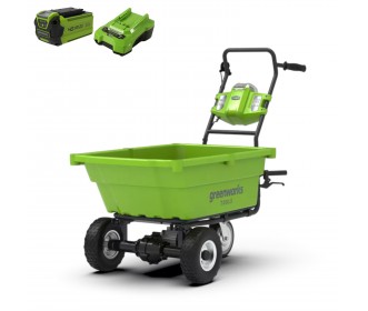 Greenworks 40 Volt kruiwagen G40GC
