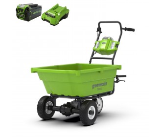 Greenworks 40 Volt kruiwagen G40GC
