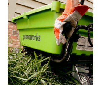 Greenworks 40 Volt kruiwagen G40GC