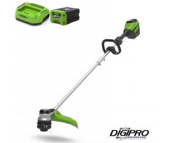 Greenworks 60 Volt trimmer en bosmaaier GD60LT Greenworks 60 Volt trimmer en bosmaaier GD60LT