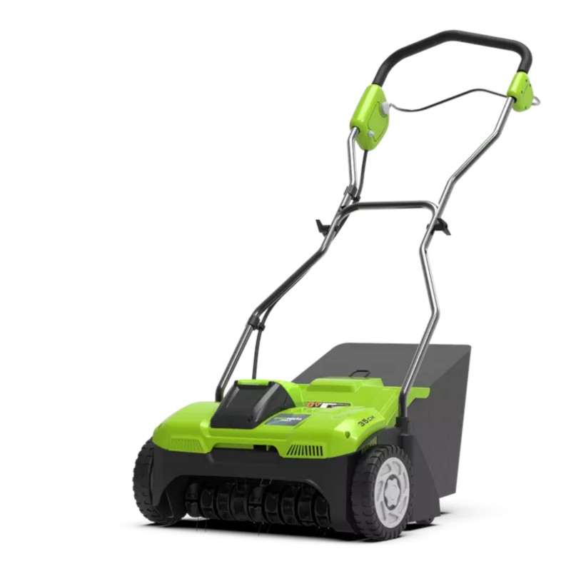Greenworks 40 volt verticuteermachine G40DT35 Greenworks 40 volt verticuteermachine G40DT35