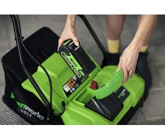 Greenworks 40 volt verticuteermachine G40DT35 Greenworks 40 volt verticuteermachine G40DT35