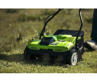 Greenworks 40 volt verticuteermachine G40DT35 Greenworks 40 volt verticuteermachine G40DT35