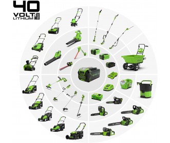 Greenworks 40 volt verticuteermachine G40DT35 Greenworks 40 volt verticuteermachine G40DT35