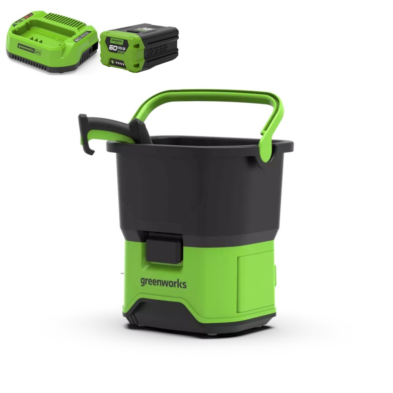 Greenworks 60 Volt hogedrukreiniger GDC60 Greenworks 60 Volt hogedrukreiniger GDC60