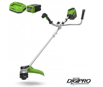 Greenworks 60 Volt trimmer en bosmaaier GD60BCB